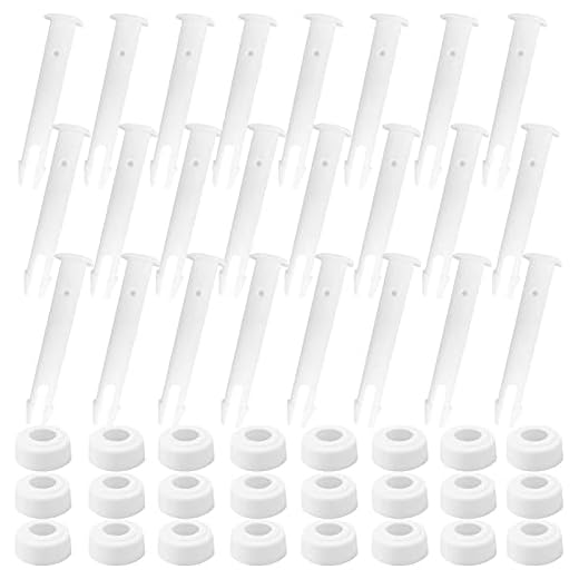 24pcs Intex Pool Ersatzteile, Stift Splint Pin, 6cm/2.36in Länge, Ersatzteile Frame Pool, Geeignet für Rahmenschwimmbäder