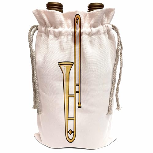 Wine Bag - trombone upright graphic Music