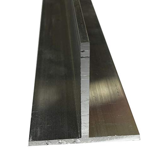 Alu T-Profil Aluminium 50 x 50 x 4 mm AlMgSi0,5 Profil Aluprofil Stange T-Profil (150 cm) Cover