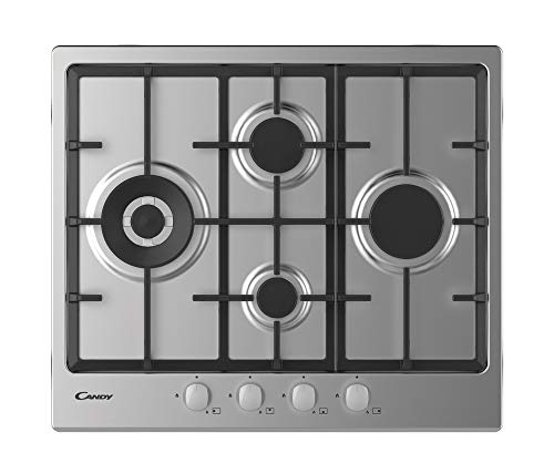 CANDY CHG6D4WX GAS PLAN STAINLESS STEEL 33801985 - vue 2