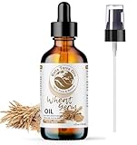 Bella Terra Oils - Organic Wheat Germ Oil 4oz - A Symphony of Vitamin E & C, Pure Essence of Face Oil, Dive into Natural Glow & Suppleness