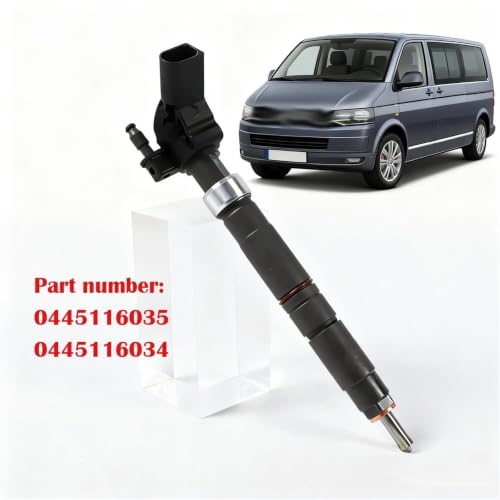 Inyector de combustible 0445116035 para VW T5 y Amarok 2.0 TDI 2
