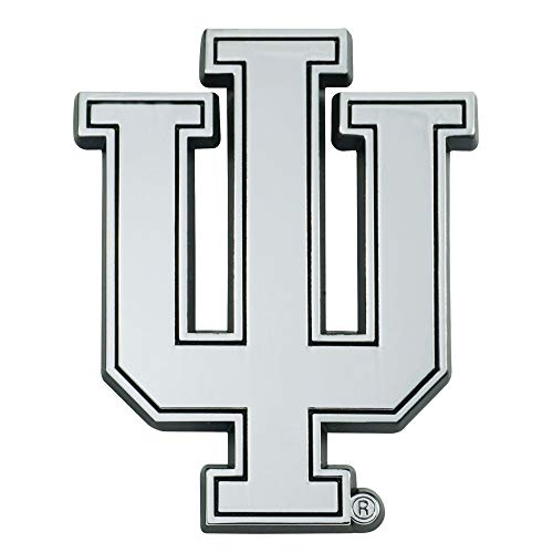 Fanmats 25024 Indiana Hooisers 3D Chrome Metal Auto Emblem #TOP13