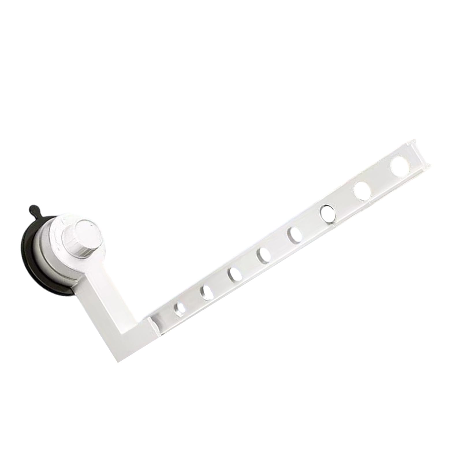 Kalttoy White Easily Installation Clothes Drying Rack Sturdy Space Aluminum Suction Rack Drying Organizers For Hanging In Kitchen Space Saving Hanger