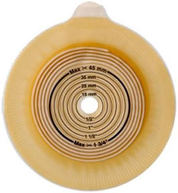Barrera de colostomía Assura a base de pectina Blue Code Resina sintética cortada a medida, estoma de 34 a 1-34 pulgadas (# 12719, se vende por caja)