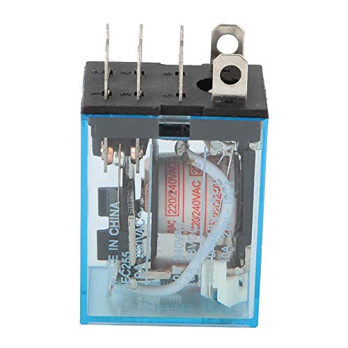 YWBL-WH 10pcs LY2N-J 5A AC/DC 8Pin DPDT bobina eletromagn¨¦tica rel¨¦ de alimenta??o (220VAC), rel¨¦