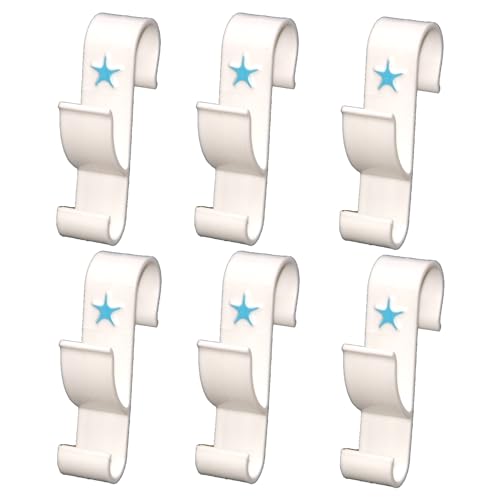 Stück Heizkörperhaken, Heizkörper, Handtuchhalter, Badezimmerzubehör, Badezimmermöbel, Handtuchhalter, Bademantelhalter, Kleiderhaken, Handtuchhalter, italienisches Design (6, Weiß)