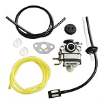 Carburetor for Mitox Models Full Kit Including Gasket, Fuel Line Filter, and Bulbs