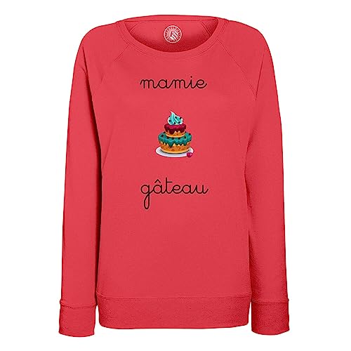 Sweatshirt femme Mamie Gâteau en coton doux pour grand-mère