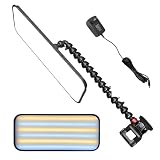 50 cm Lampada per la riparazione di ammaccature senza verniciatura, pannello a strisce LED per la riflessione dei borsi, 6 strisce LED + piastra posteriore in alluminio, per la riparazione di