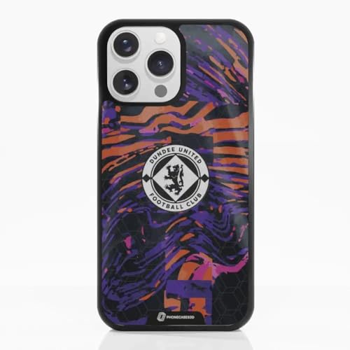 Coque iPhone 14 Pro Dundee United noir idéale pour les jours de match