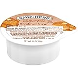Smucker's Sugar Free Breakfast Syrup Portion Control, 1.10 Ounce (Pack of 100)