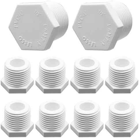 Murtenze RV Hot Water Heater Drain Plug, 10 Pack | 1/2 Inch NPT, ...