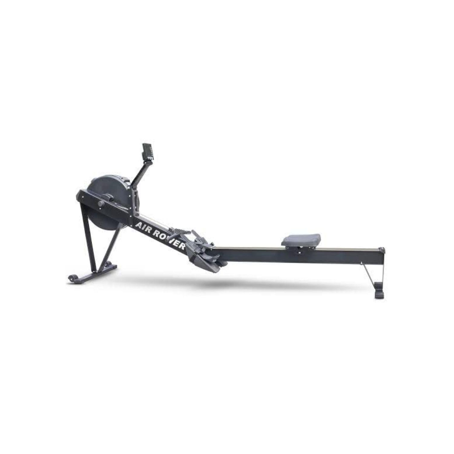 Gym24 Equipments Air Rower Machine Weight Capacity 250 kg | Super Foldable Exercise Rower - Adjustable Resistance, Chain Drive System, Multi-Functional Indoor Fitness Equipment
