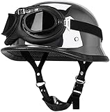 ✔ Importierte PC-Shell mit hoher Dichte: Mit überlegener Technologie können Sie die Leistung sicher verbessern. Weicher Schaum im Helm absorbiert effektiv die Aufprallenergie, um das Risiko von Kopfschäden bei einem Unfall zu minimieren. Sicherer und bequemer, schützt es Ihren Kopf in alle Richtungen.