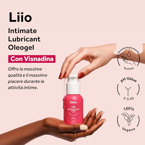 Dafne Lubrificante A Base Oleosa – Sviluppato Con La Ginecologa Monica Calcagni – Con Visnadina Per Il Comfort Quotidiano – Lubrificante Personale – Riduce La Secchezza – 50Ml - 2