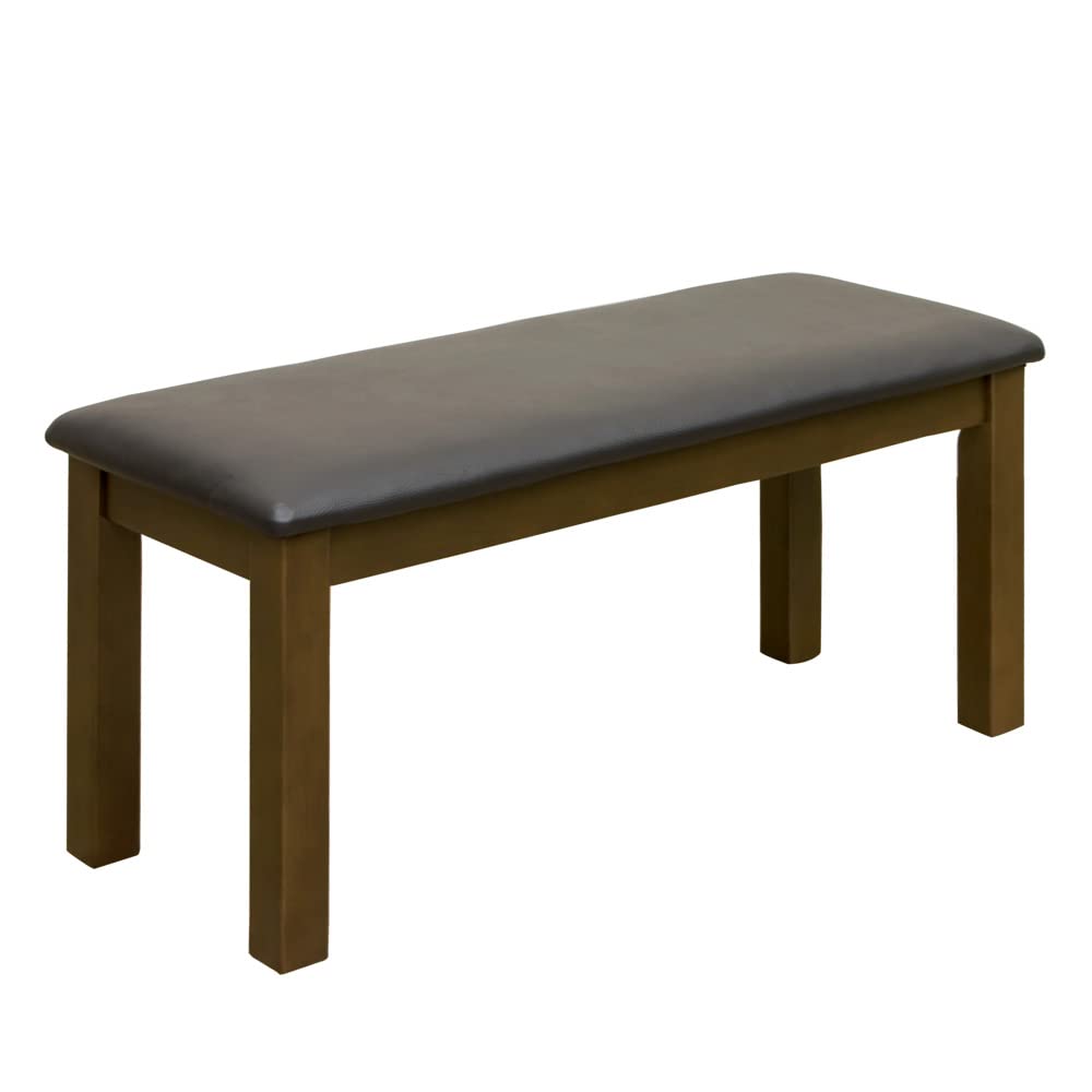 木製ダイニングベンチ ブラウン Amazon.co.jp: ダイニングベンチ 木製 91cm幅 ブラウン VGL-24BR
