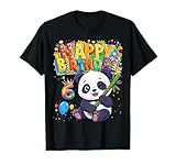 It's My Birthday Panda Niños 6 Años Niña Camiseta