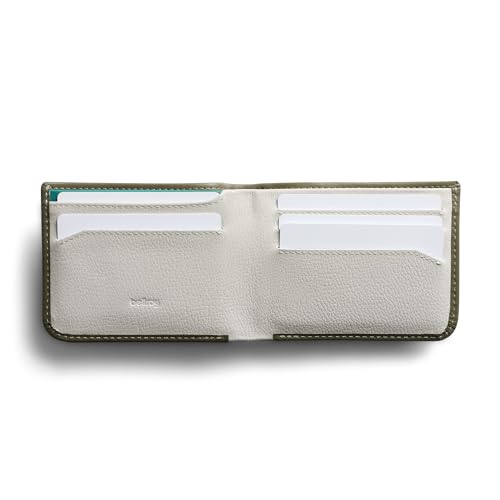 Image of Bellroy Hide & Seek Wallet (Slim Leather Bifold Design, RFID Protected, Holds 5-12 Cards, Coin Pouch, Flat Note Section, Hidden Pocket)