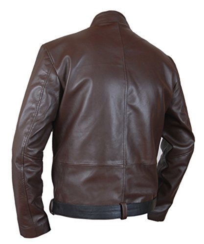 F&H Men's Superhero Teddy Sears Jacket 2Xl Brown #TOP5