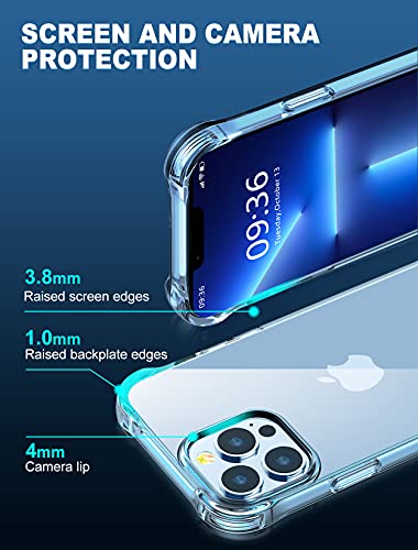 STOON Compatible with iPhone 13 Pro Max Case, Upgrade Shock-Absorbing Corners Clear Phone Case, Anti-Scratch and Non-Yellowing Phone Cover - 6.7 Inch (2021) - Thumbnail 3