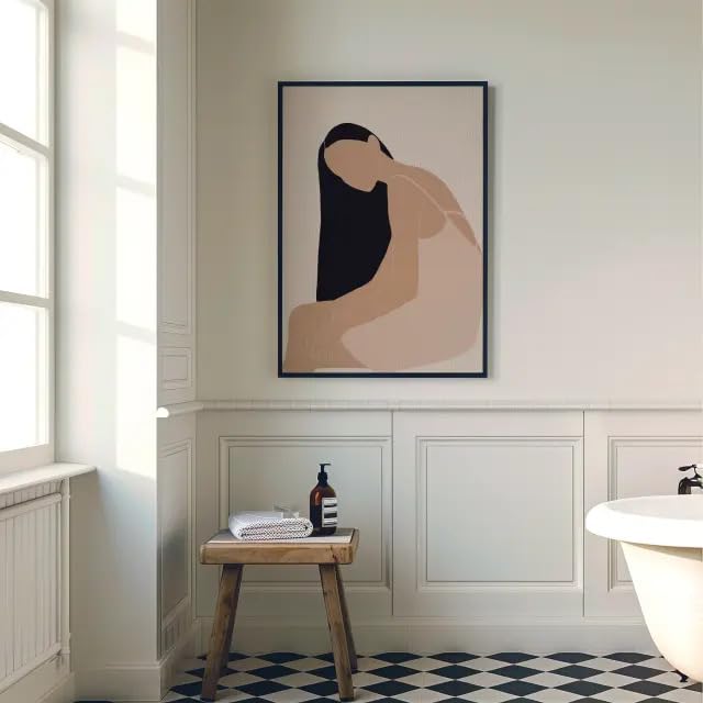 Cuadro Silent Beauty pour sublimer un mur blanc et vide avec élégance - 2