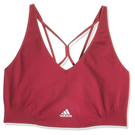 adidas GL3728 W Sml BT Reggiseno Sportivo Donna Wild Pink/Black M