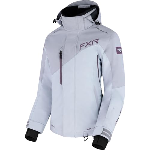 FXR Women's Edge Jacket 2025 (Gray/Muted Grape - 8)