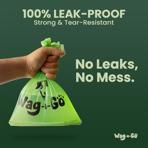Image of Dog Poop Bags Rolls, 120 Count Unscented Doggie Poop Bags, Leak-Proof, Easy Pet Waste Cleanup
