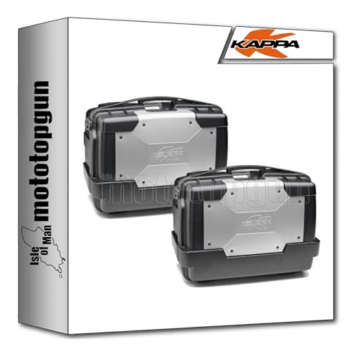 Kappa KGR46PACK2 valises latérales pour moto voyage aventure de 46 litres