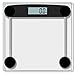 Profesjonalne wagi łazienkowe Cyfrowe wagi domowe Wagi podłogowe Szkło hartowane 150 kg / 330 funtów Waga łazienkowa trwała (kolor: srebrny) (czarny)