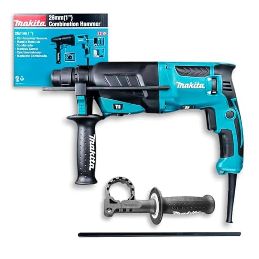 MAKITA Martelete Elétrico HR2630X15 830W S/Maleta Para Concreto SDS Profissional - 110V