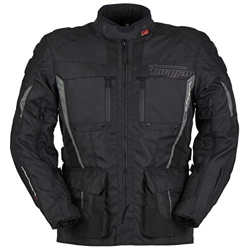 Furygan BREVENT 3en1 - Veste Moto Touring & Aventure – Toute saison – Blouson moto Waterproof, Respirant & Thermique - rétroréfléchissant - D3O