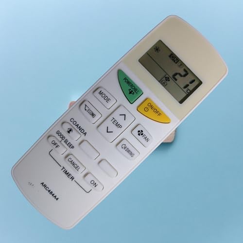 Image of All Ac Remote Control Compatible For Daikin Air Conditioner Remote (Arc484A4),White