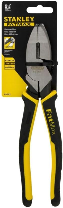 Stanley 9-1/2In Fatmax Lineman Cutting Pliers