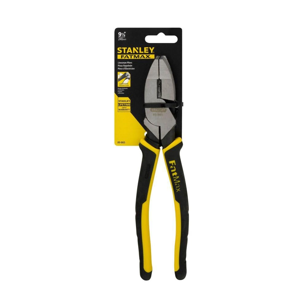 Stanley 89-865 Alicates Linesman de 9-1/2 pulgadas