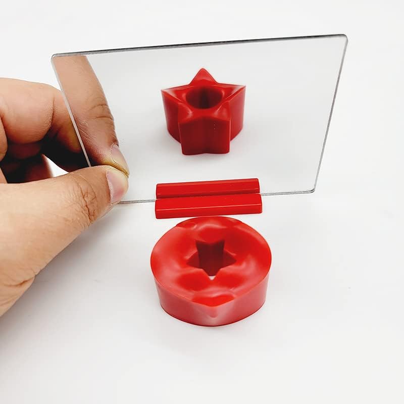 SUMAG Phantom of Heart Circle Star Magic Tricks Visual Shape Change Magic Accessories Close up Illusions Gimmicks Mentalism Props
