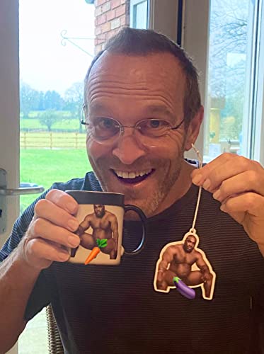 Barry Wood Sitting On Bed Meme Air Freshener - Funny Car Present For Women Men Him Her Dad - Novelty Gift - Fun Gag Joke Stag Hen Do Accessories Rude Prank Christmas Stocking Filler - Black Ice Scent #TOP4