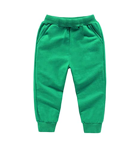 DCUTERQ Baby Boys Girls Sweatpants Casual Cotton Pure Color Sport Jogger Pants Athletic Trousers with Pockets