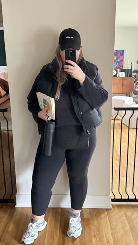 we fleece Plus Size Leggings for Women -Stretchy XL-4XL Yoga Pants Tummy Control High Waist Workout Leggings - Image 3