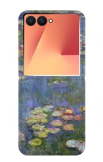 Housse Samsung Galaxy Z Flip 7 Claude Monet étui flip cuir pour le quotidien
