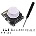Produktbild Lila Analog 3D-Taste Joystick Stick Rocker mit GAP für Sony PSP 2000 2001 + 19 Schrauben + Werkzeug