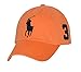 Polo Ralph Lauren Men Big Pony Logo Hat Cap (One size, Resort Orange)