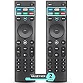 for VIZIO Smart TV Remote Replacement, Universal for VIZIO Remote Control XRT140?Pack of 2?