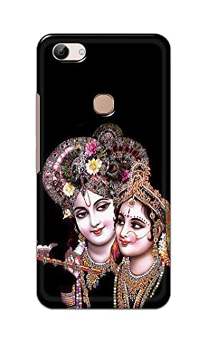 Image of Printed Hard Back Cover Case for Vivo Y83 Back Cover (Radha Krishna) -203