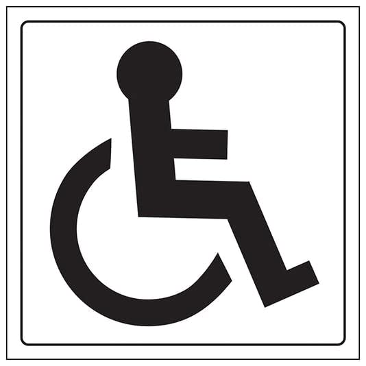 Wheel Chair(WC)-Toilet-Sign sign board,Acrylic Board fixed with ...