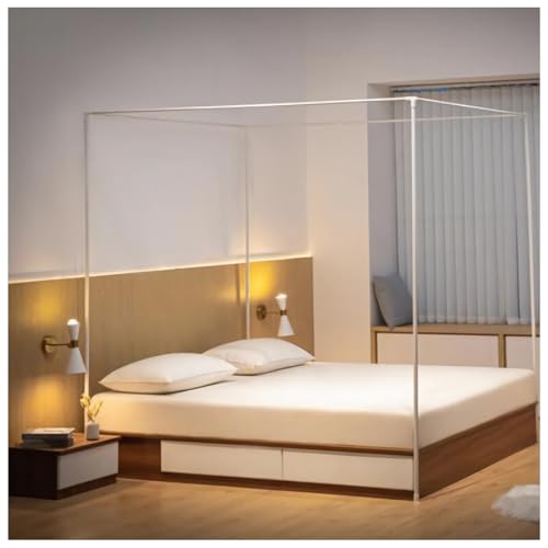 Dosel para cortina de cama que soluciona la caída de mosquiteras del techo