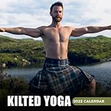Kilted Yoga Calendar 2022: Calendar 2022 Kilted Yoga Fridge Magnet December 2022 OFFICIAL Squared...