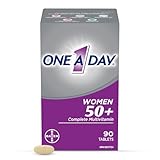 One A Day Multivitamin For Women 50 Plus - Daily Vitamins For Women With Vitamin A, B6, B12, C, D, E, Biotin, Calcium, Magnesium & Zinc, Helps Support Immune Function, Bone Health And More, 90 Tablets
