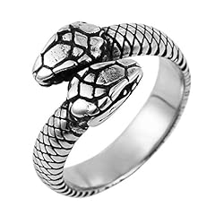 Double Head Snake Silver